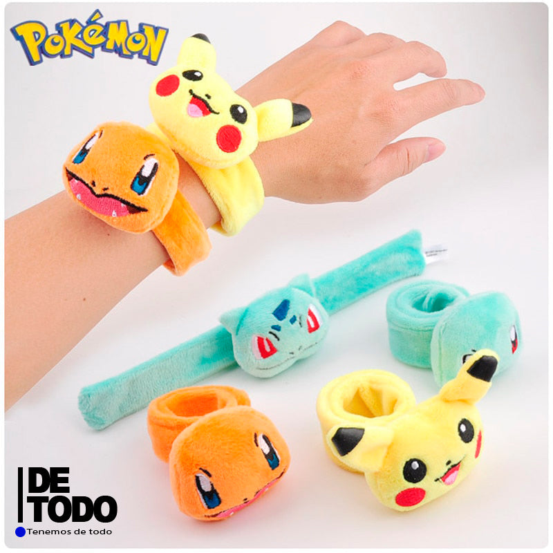 Pulsera de peluche Pokemon