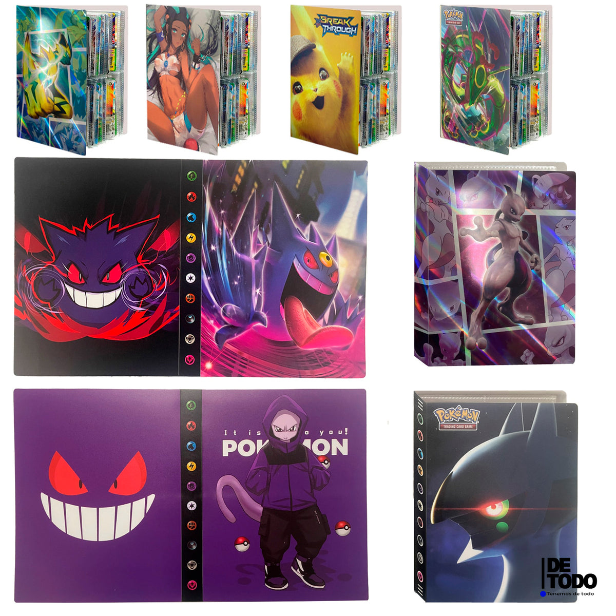 Álbum de cartas Pokemon