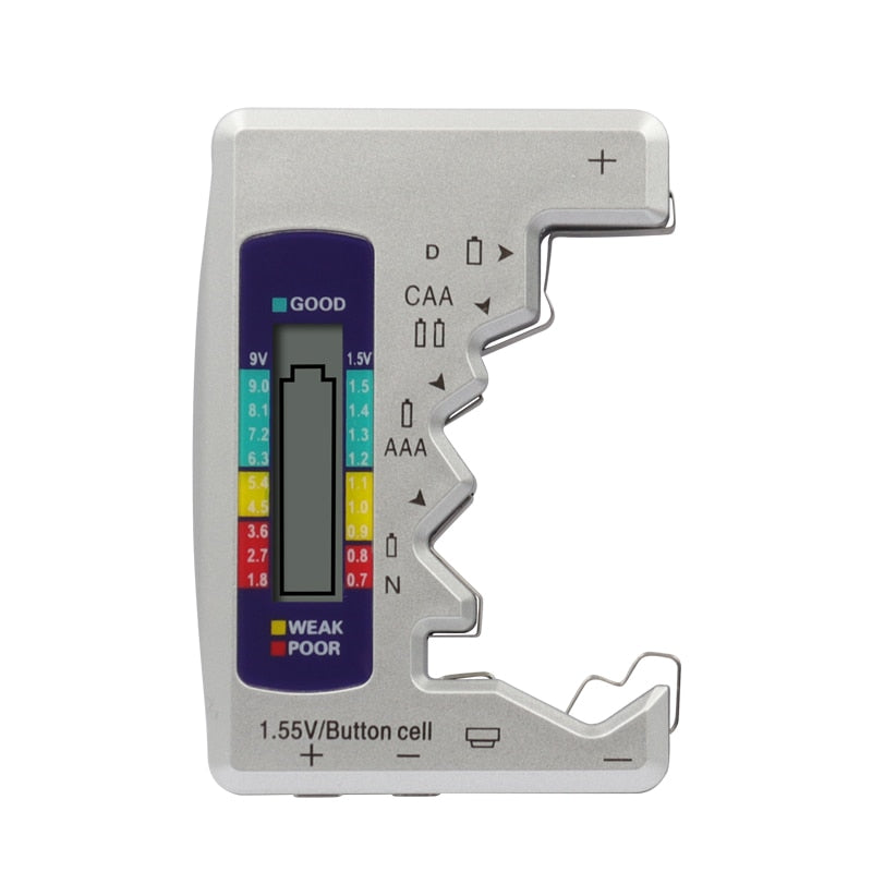 Battery Tester™ probador digital de pilas y baterías